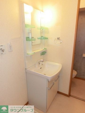 洗面設備　※同建物のタイプ間取り　別室設備施工例　現況優先