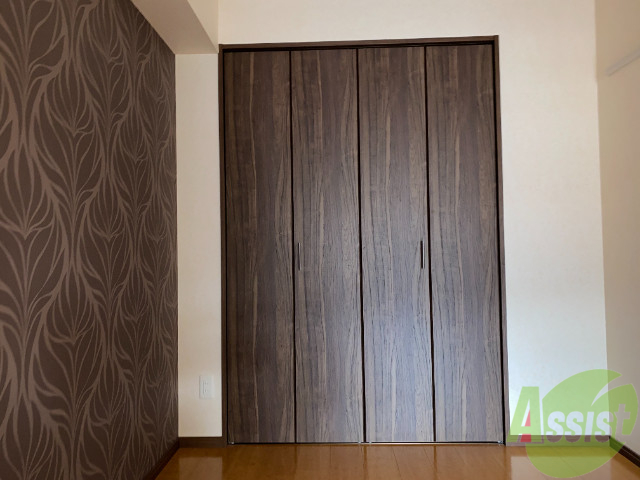 収納　ここに収納があります。収納があると部屋が広く使えます。