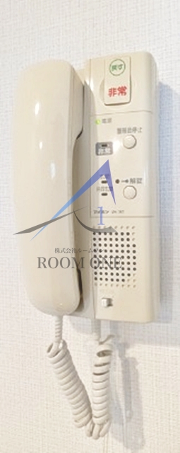 セキュリティ　インターホンです。