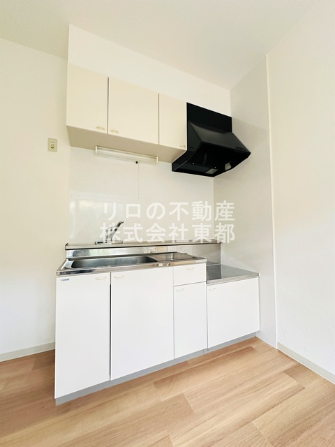 キッチン　お料理楽しくなるかも、ガスコンロ設置可能キッチンです☆