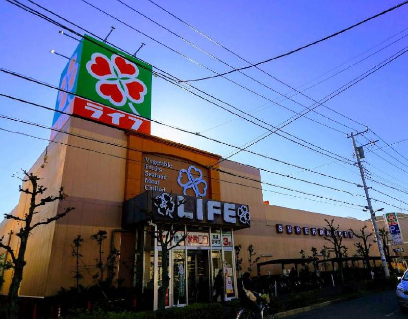 スーパー　ライフ大谷田店（スーパー）まで400m