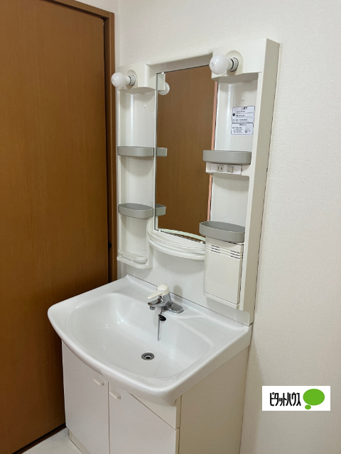 洗面設備　別部屋の写真です