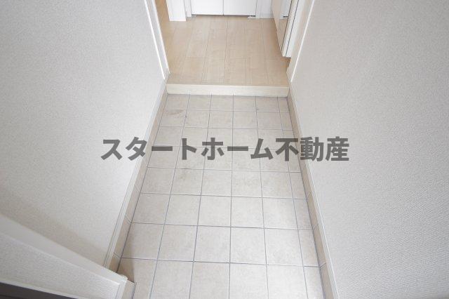 玄関　収納もある玄関です