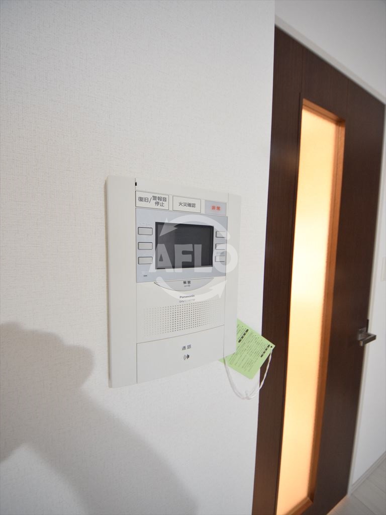 セキュリティ　スプランディッド天王寺　TVモニター付きインターホン