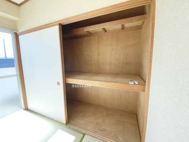 収納　たっぷり収納できる押入れ！