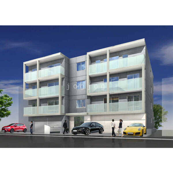 建物外観　完成予想パース