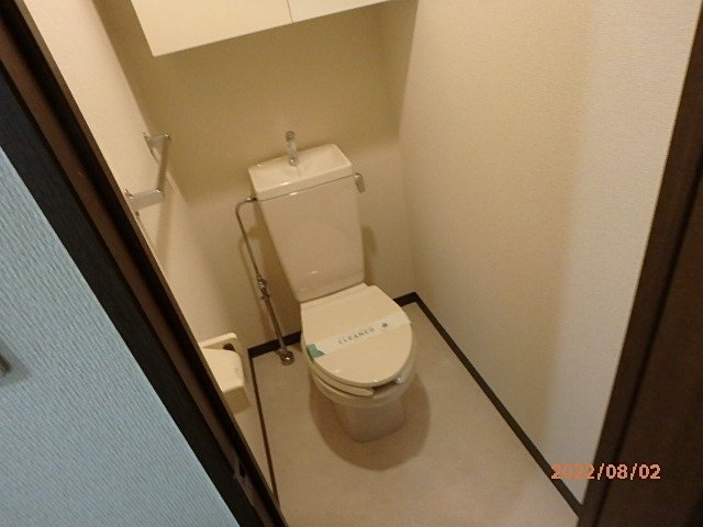 トイレ　ゆったりとした空間のトイレです