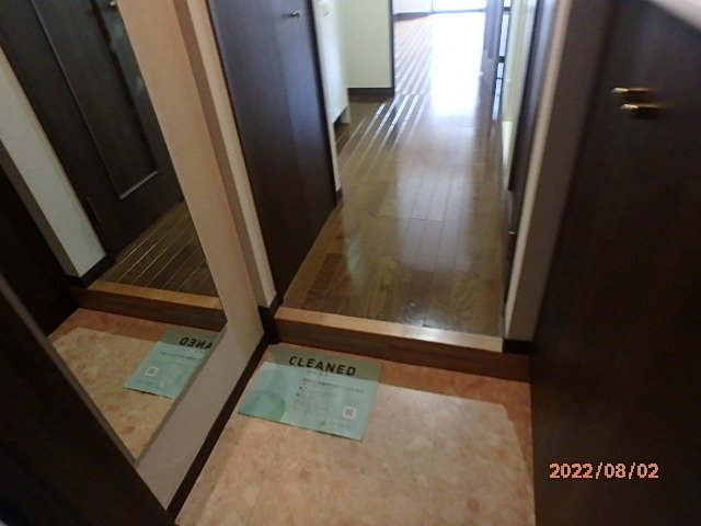 玄関　毎日通る玄関はこちらです