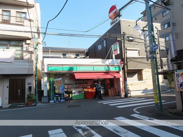 コンビニ　ローソンストア１００（コンビニ）まで495m