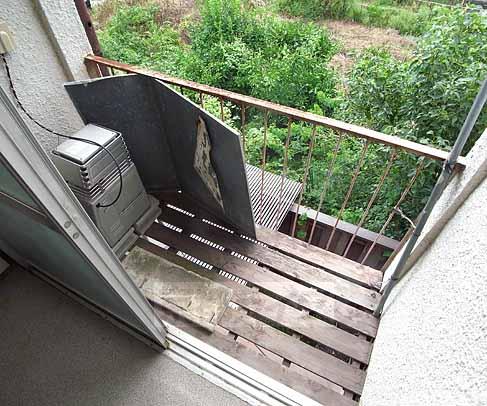 バルコニー　ベランダです。