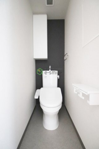 トイレ　ゆったりとした空間のトイレです