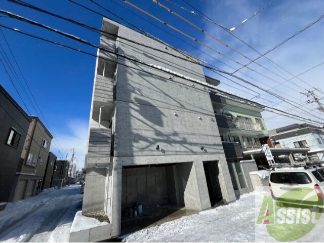 建物外観　札幌市東区本町二条「プレシェルト環状通東」
