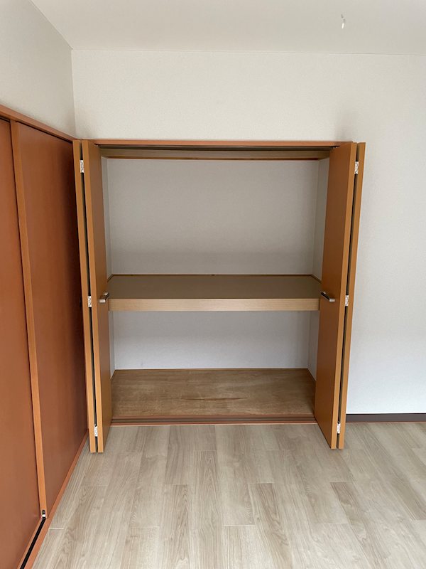 収納　お荷物の多い方でも安心のクローゼット付き♪