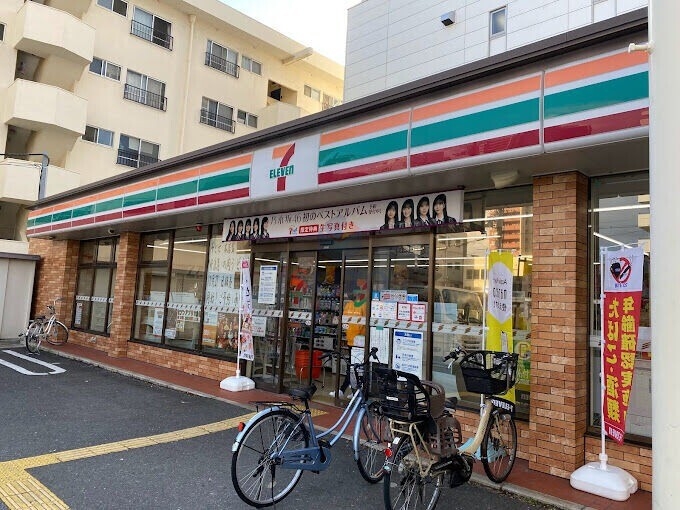 コンビニ　セブンイレブン 吹田南金田1丁目店（コンビニ）まで91m