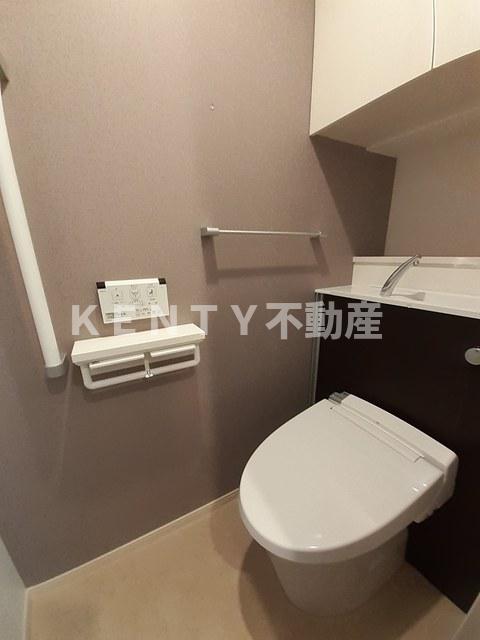 トイレ　ゆったりとした空間のトイレです