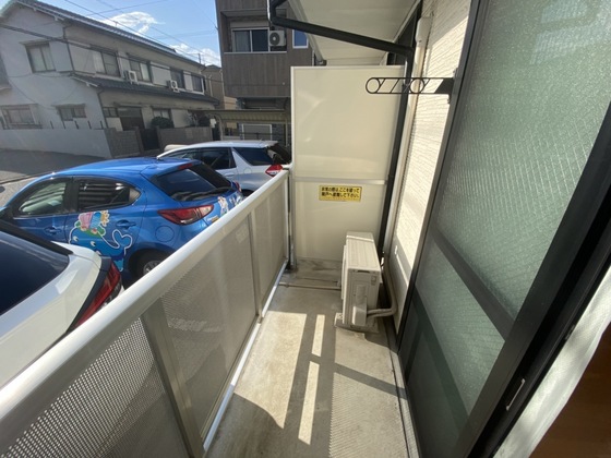 バルコニー　※別部屋の写真です