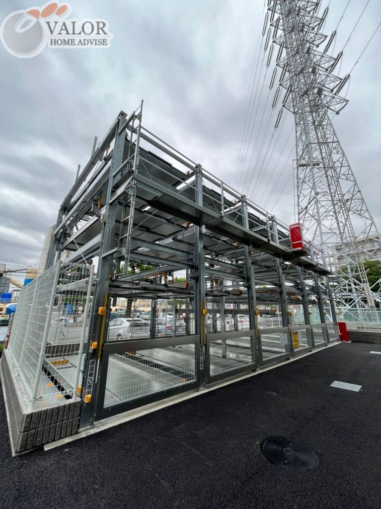 駐車場　眺望