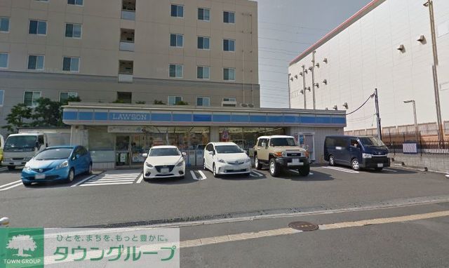 コンビニ　ローソン港北大豆戸町店（コンビニ）まで420m