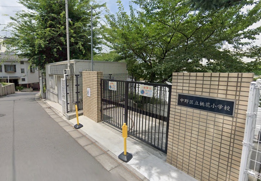 小学校　中野区立桃花小学校（小学校）まで354m