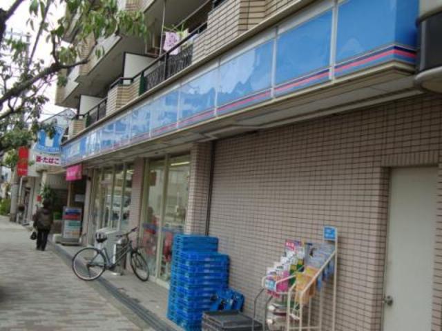 コンビニ　ローソン駒川店（コンビニ）まで335m