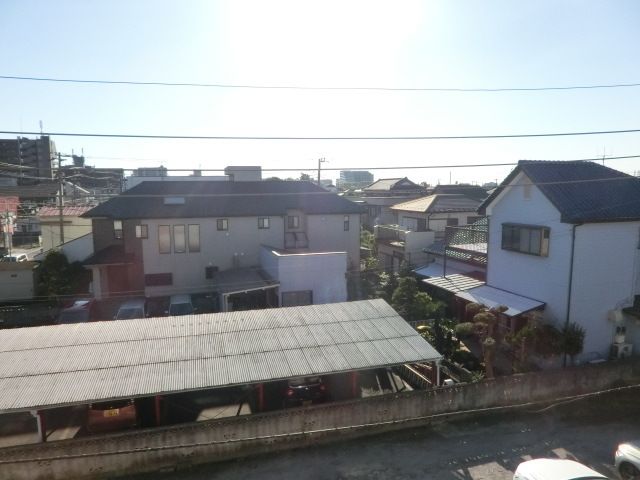 眺望　3階の景色です