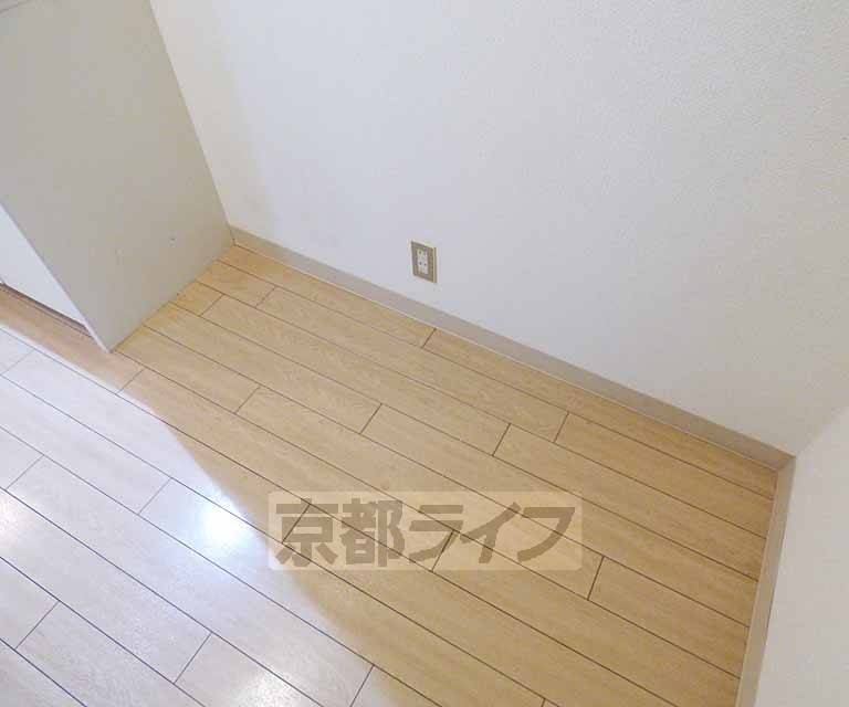 その他　冷蔵庫が置けます。
