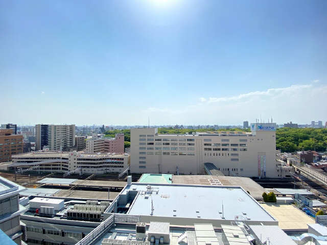 眺望　同マンション・別号室を撮影