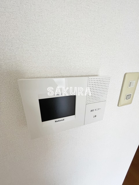 セキュリティ　安心のモニター付きインターホンです♪