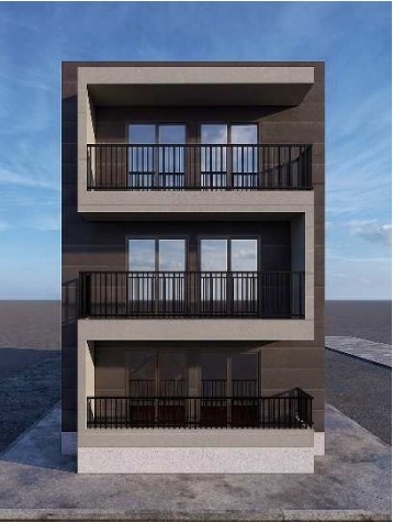 建物外観　完成予想パース