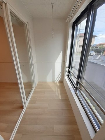 バルコニー　中はこのようになっています