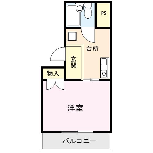 ドーム168の間取り写真