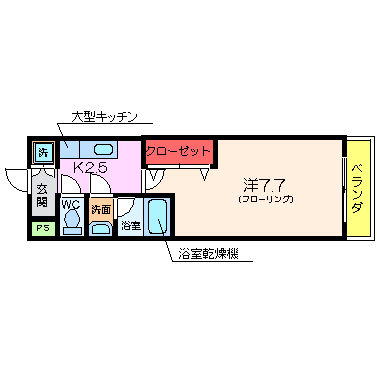 エスパシオの間取り写真