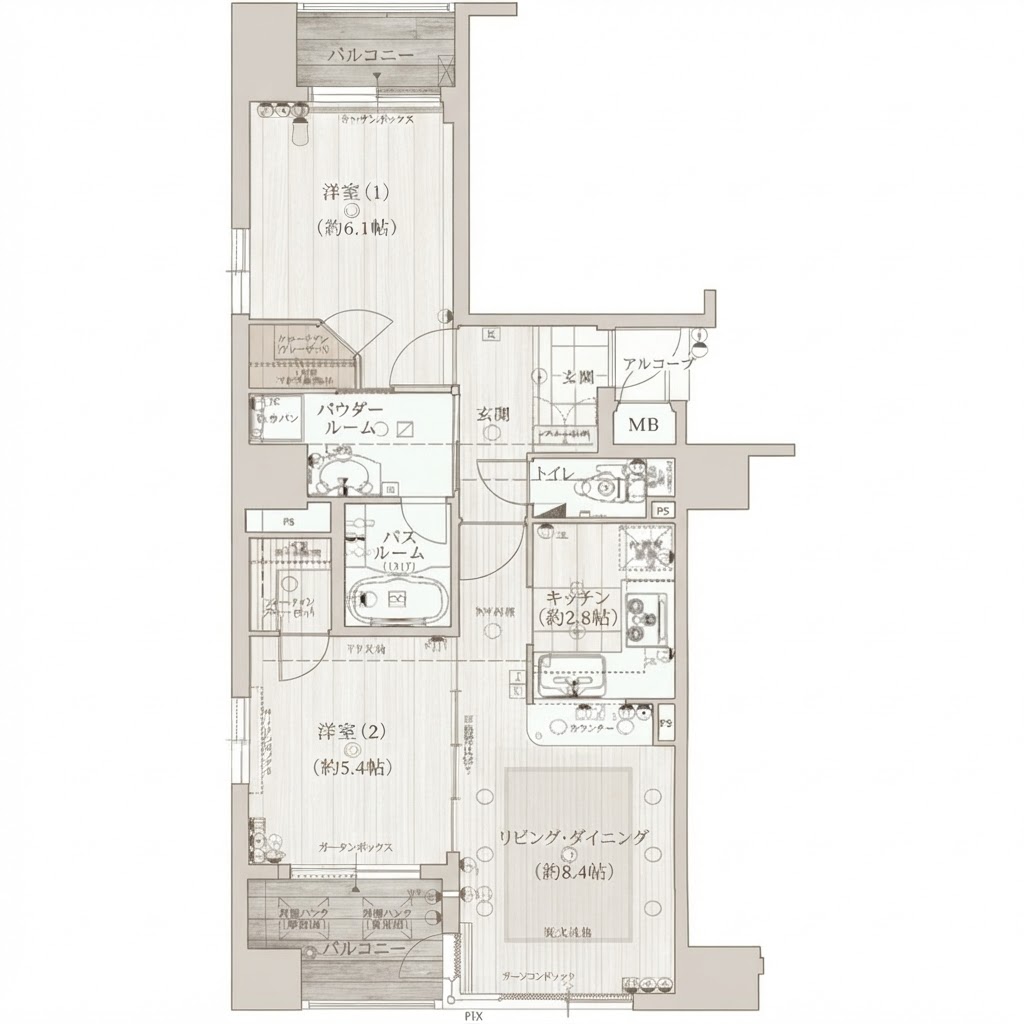 間取り図