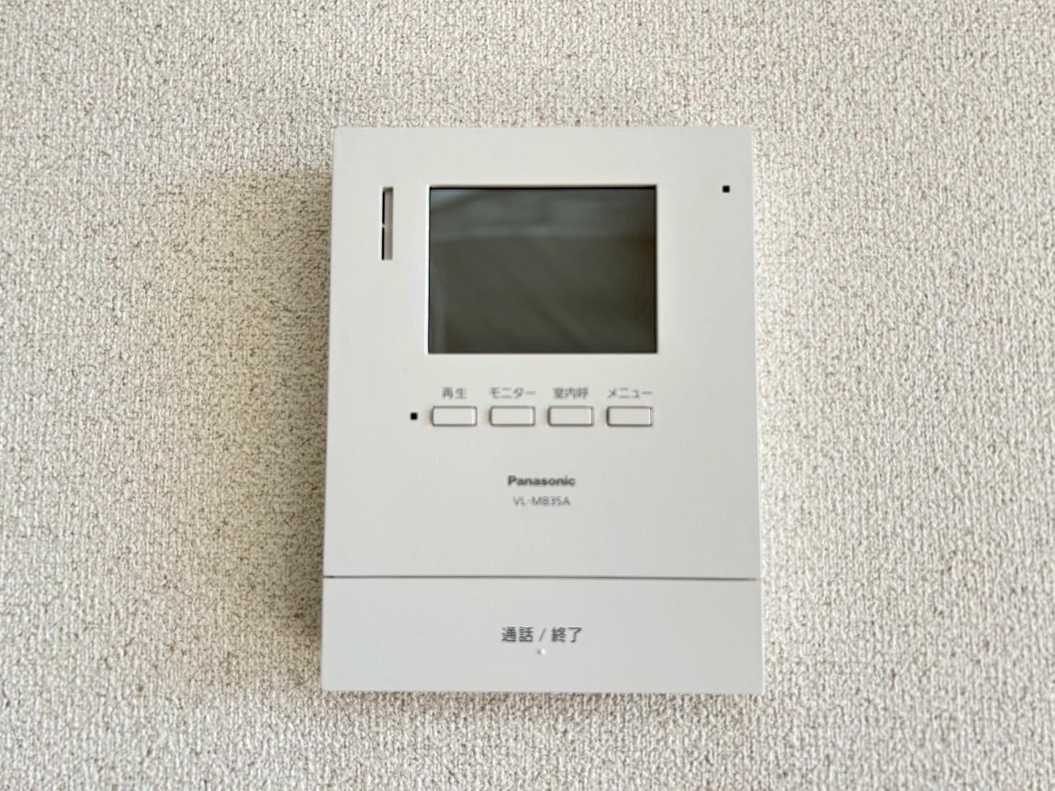 セキュリティ　モニタ付インターホン