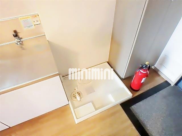 その他部屋・スペース　防水パン付き洗濯機スペース。