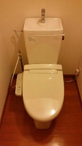 レオパレスポワールみゆきIIのトイレ写真