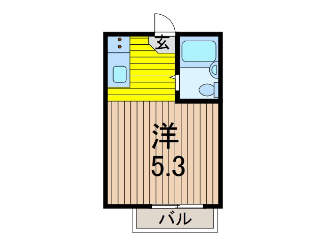 レタスハイツの間取り写真