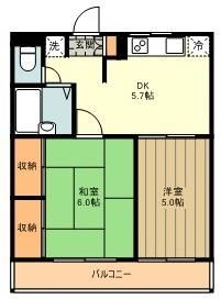 グレースレーベンの間取り写真