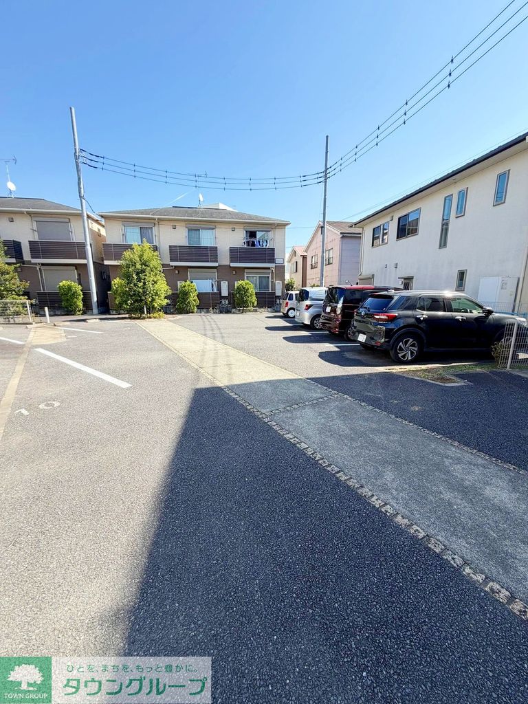 駐車場　眺望