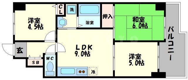 アーバンパーク関目の間取り写真