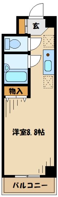 コスモヒルズ中央林間の間取り写真