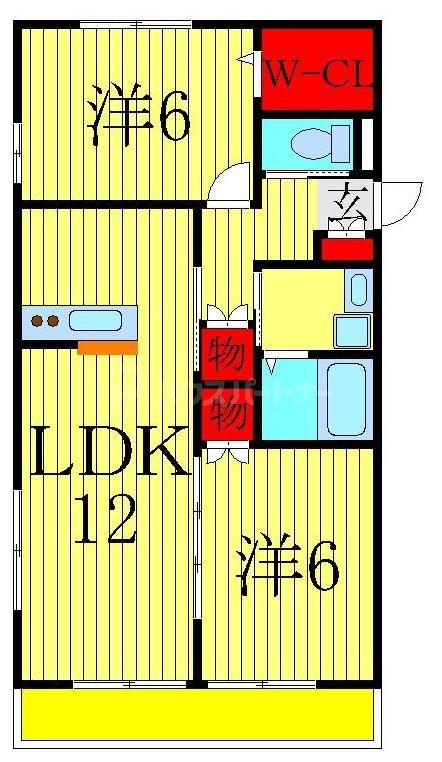 メゾン加賀の間取り写真