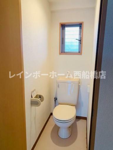 ヴィラージュ新鎌ヶ谷B棟のトイレ写真