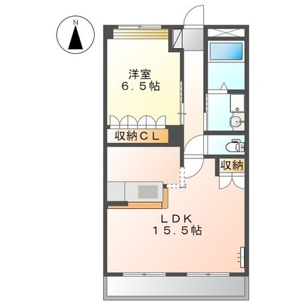 ＪＲ関西本線 春田駅 徒歩11分 2階建 築23年の間取り写真