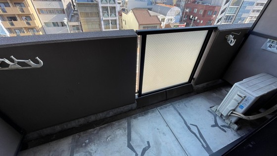 バルコニー　※別部屋の写真です