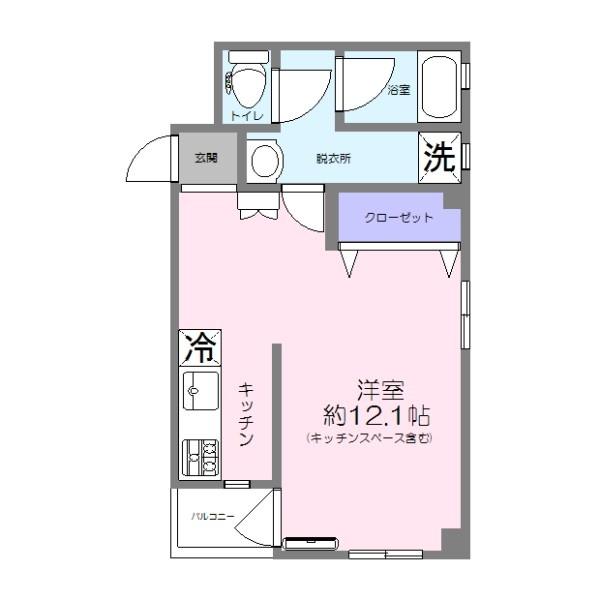 ハイムワカツキの間取り写真