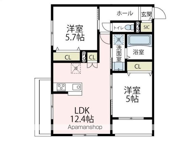 プレストサージュの間取り写真