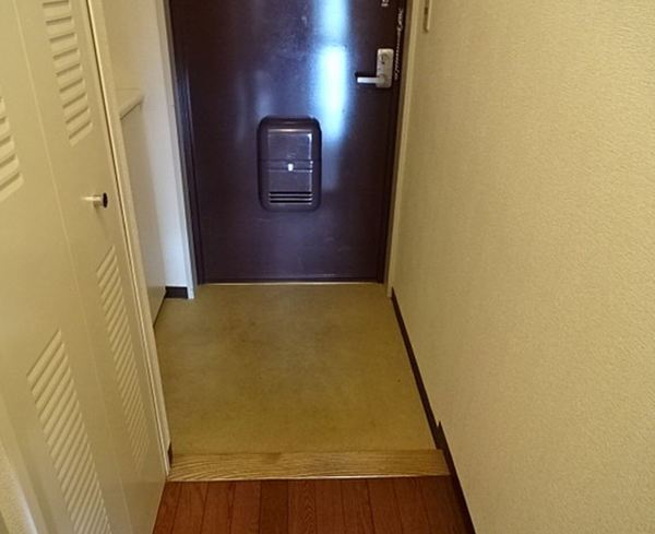ドエルリバーサイド大島の玄関写真