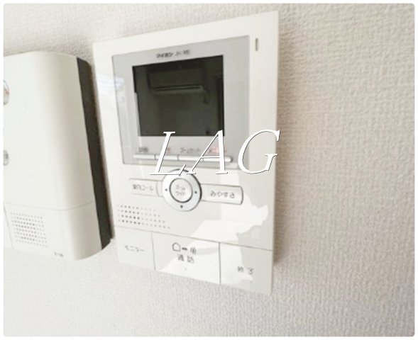 セキュリティ　モニター付インターホンです。