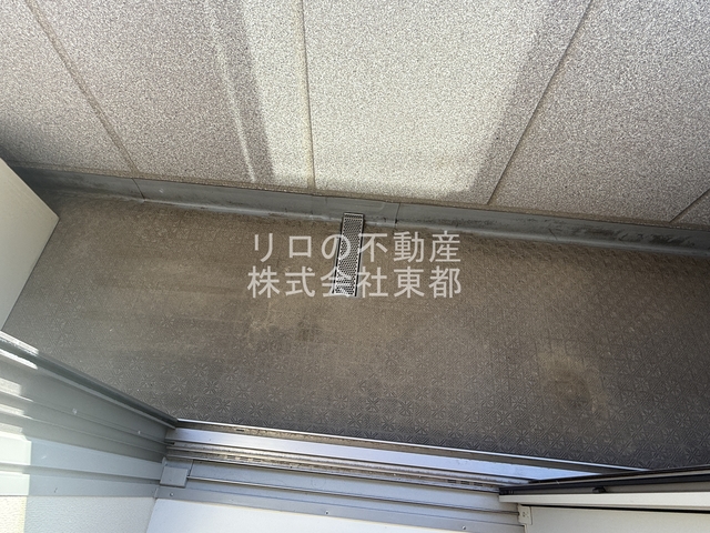 バルコニー　バルコニー付！お天気のいい日は洗濯物も気持ちよく干せますね！